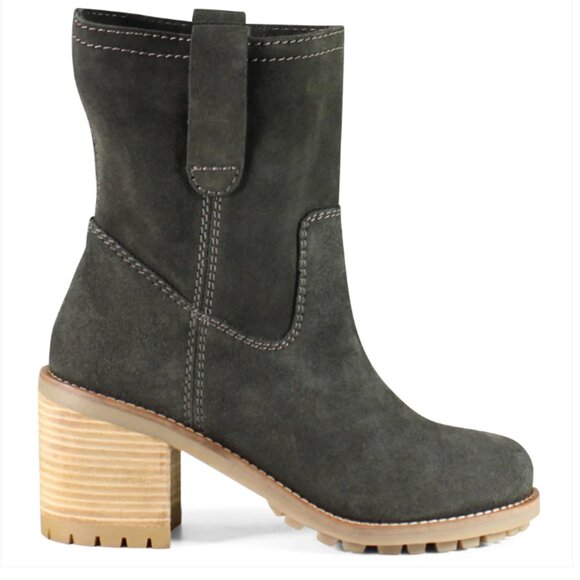 NEW DIBA TRUE Suede Chloe Mae Mid Shaft Boots in camel for women 825 4m2 - Picture 2 of 12